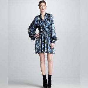 NWT Rachel Zoe Arielle Bishop Sleeve Dress - classy and cute